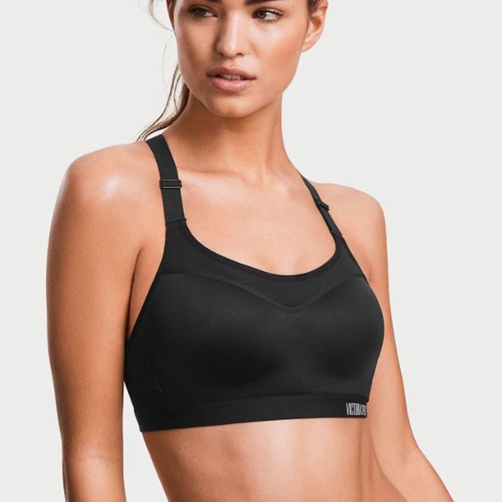 GRAY Victoria Sport VS High Impact Sports Bra,Sz M